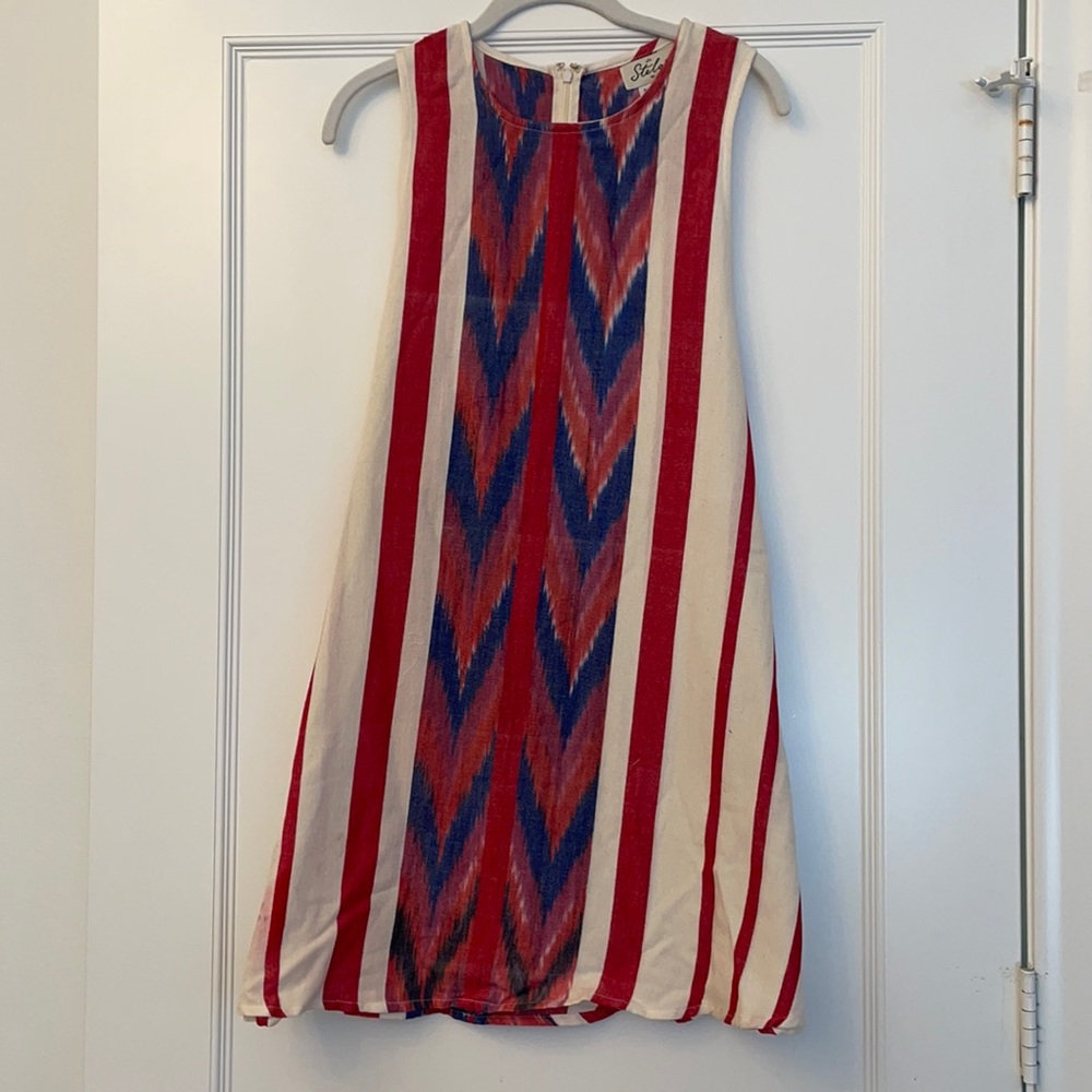 Stela9 sustainable hand dyed tent dress